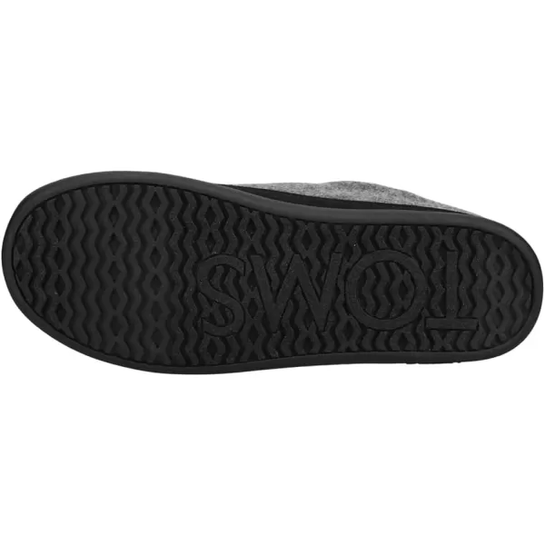 TOMS Womens Ezra Slip On Casual Slippers Casual  PinkDark Grey