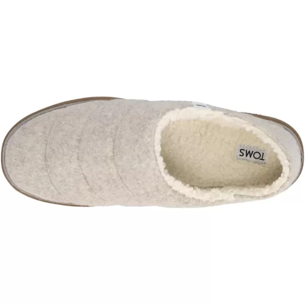 TOMS Womens Ezra Slip On Casual Slippers Casual  PinkDrizzle Grey