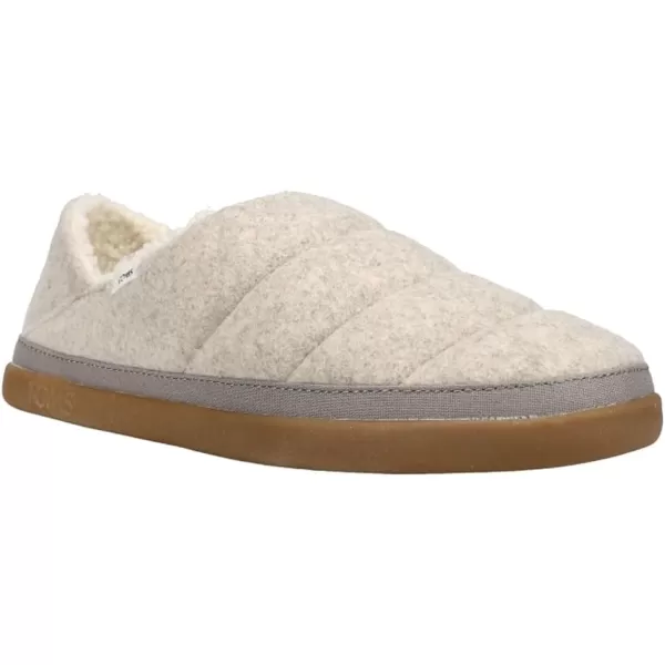 TOMS Womens Ezra Slip On Casual Slippers Casual  PinkDrizzle Grey