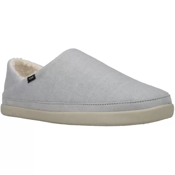 TOMS Womens Ezra Slip On Casual Slippers Casual  PinkMid Grey