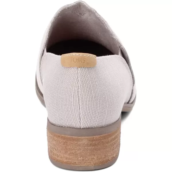 TOMS Womens Shaye Casual Boots Ankle  GreyDrizzle Grey SuedeHeritage Canvas