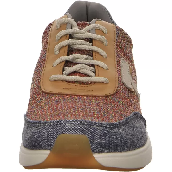 TOMS Mens Brogue LaceUpMulti Space Dye KnitChambray