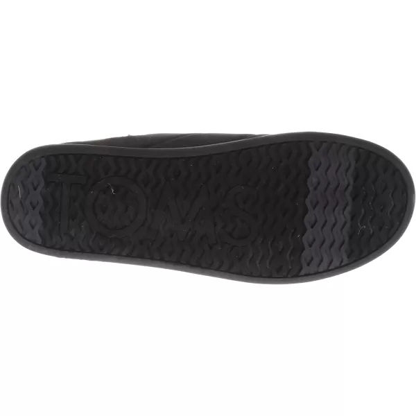 TOMS Mens Ezra Faux Fur Scuff Casual Slippers Casual  GreyBlack