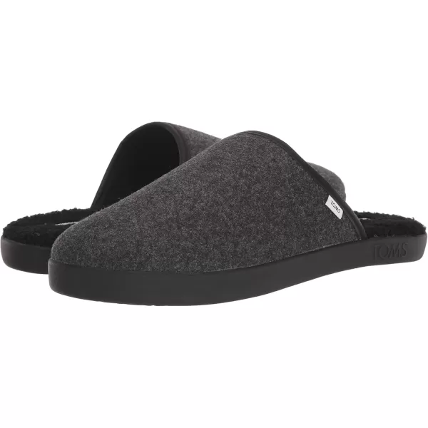 TOMS Mens Harbor Casual Slippers Casual  RedBlack