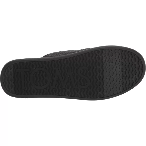 TOMS Mens Harbor Casual Slippers Casual  RedBlack