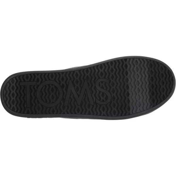 TOMS Mens Harbor Casual Slippers Casual  RedBlack Distressed Twill Quilted