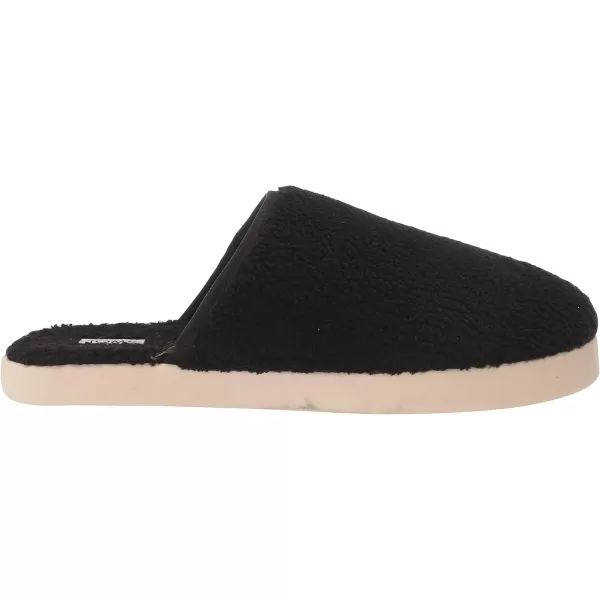 TOMS Mens Harbor Casual Slippers Casual  RedBlack Faux Shearling