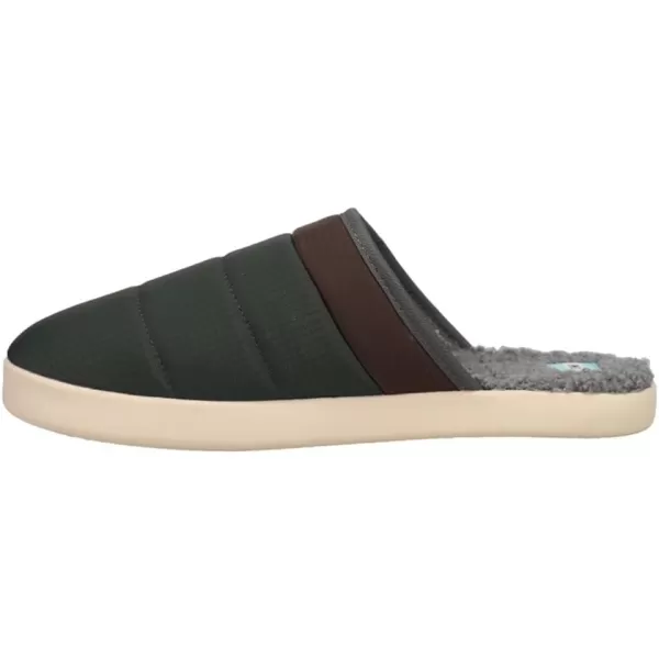 TOMS Mens Harbor Casual Slippers Casual  RedDeep Forest Matte Ripstop