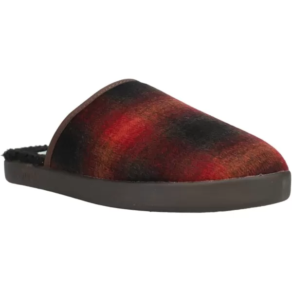 TOMS Mens Harbor Casual Slippers Casual  RedRed