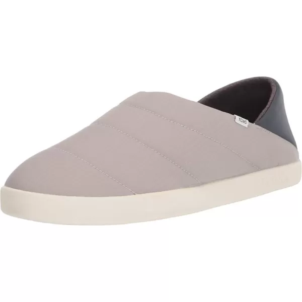 TOMS Mens Ezra Faux Fur Scuff Casual Slippers Casual  GreyGrey