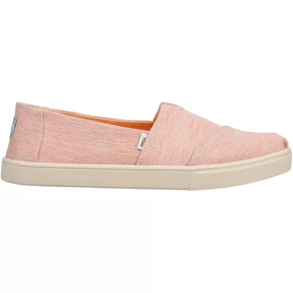 imageTOMS Womens Alpargata Small Leopard Slip On SneakerApricot Melange Woven