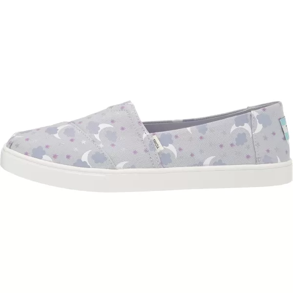 imageTOMS Womens Alpargata Small Leopard Slip On SneakerArtic Ice Foil