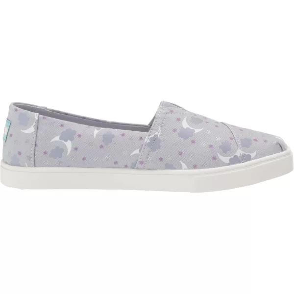 imageTOMS Womens Alpargata Small Leopard Slip On SneakerArtic Ice Foil