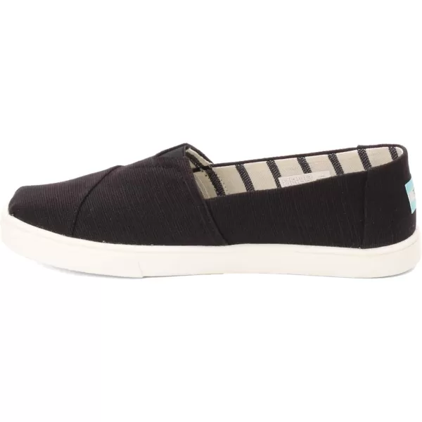 imageTOMS Womens Alpargata Small Leopard Slip On SneakerBlack