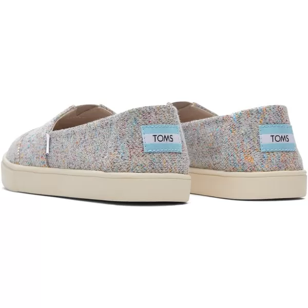 imageTOMS Womens Alpargata Small Leopard Slip On SneakerCloud Grey