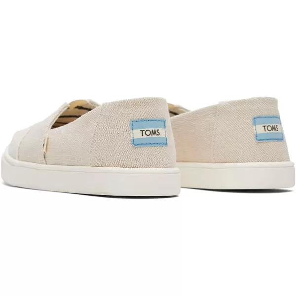 imageTOMS Womens Alpargata Small Leopard Slip On SneakerNatural Heritage Canvas