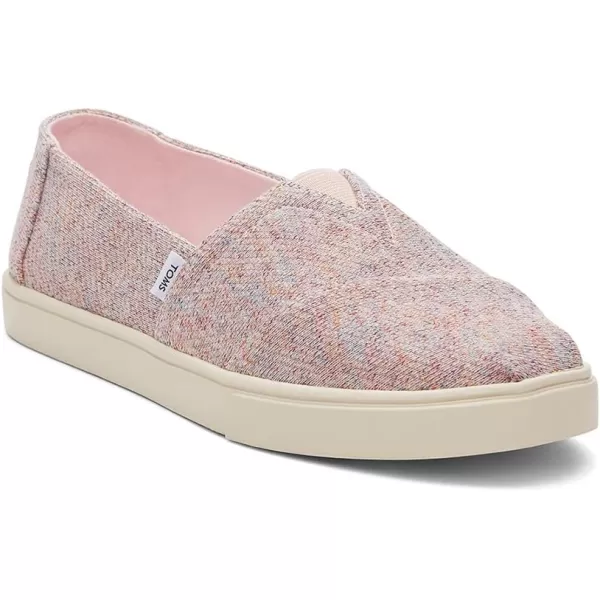 imageTOMS Womens Alpargata Small Leopard Slip On SneakerPink Multi