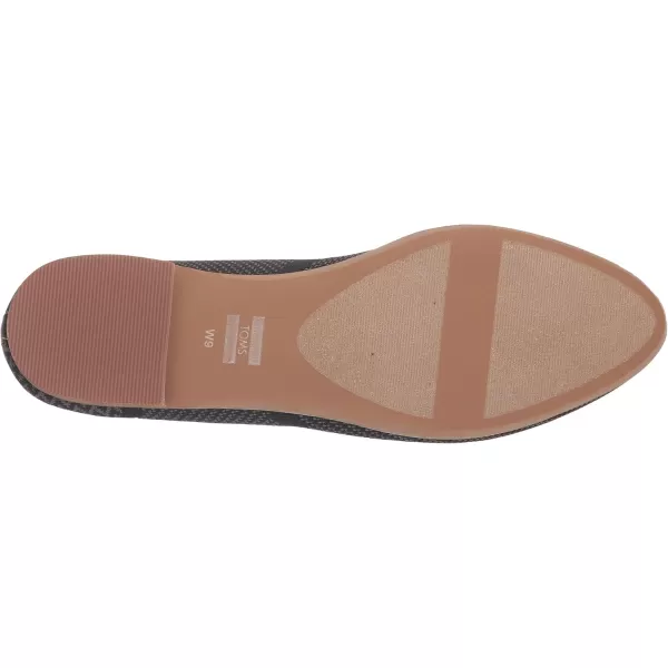 imageTOMS Womens Jutti Neat FlatBlack Repreve Knit