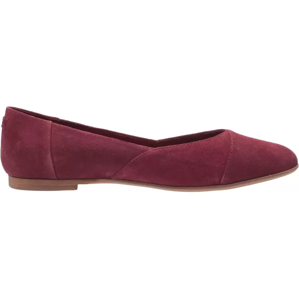 imageTOMS Womens Jutti Neat FlatBurgundy