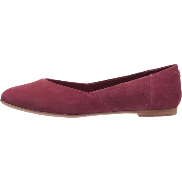imageTOMS Womens Jutti Neat FlatBurgundy