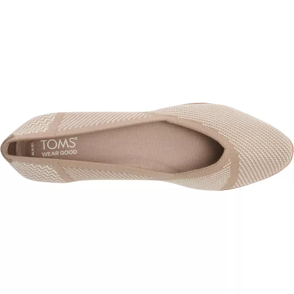imageTOMS Womens Jutti Neat FlatDune Repreve Engineered Knit