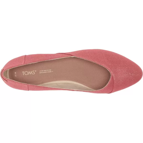imageTOMS Womens Jutti Neat FlatFaded Rose Metallic