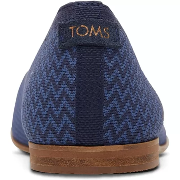 imageTOMS Womens Jutti Neat FlatNavy