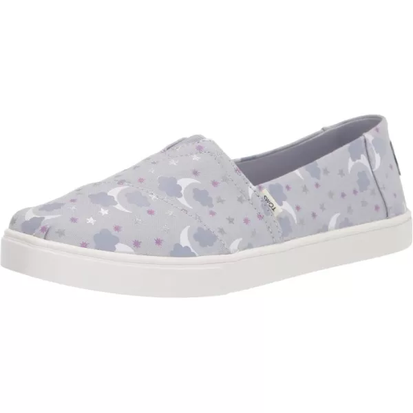imageTOMS Womens Alpargata Small Leopard Slip On SneakerArtic Ice Foil