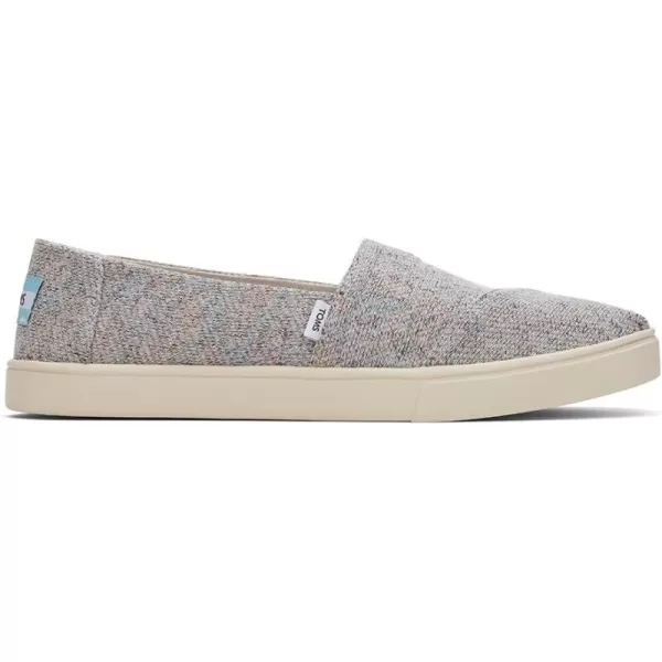 imageTOMS Womens Alpargata Small Leopard Slip On SneakerCloud Grey