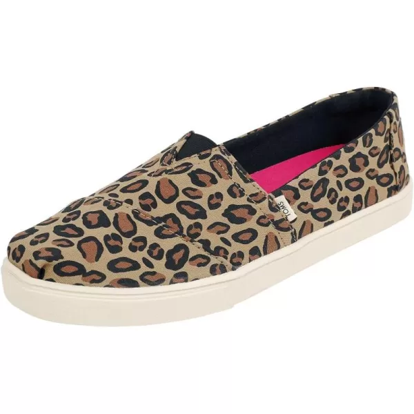 imageTOMS Womens Alpargata Small Leopard Slip On SneakerLeopard