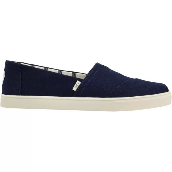 imageTOMS Womens Alpargata Small Leopard Slip On SneakerNavy