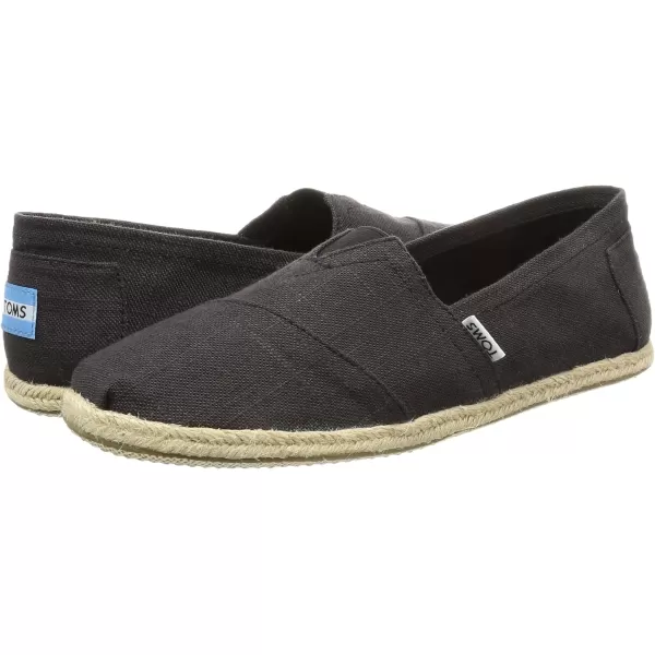imageTOMS Womens Alpargata  BlackBlack Linen