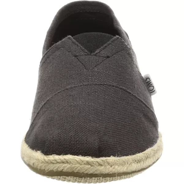 imageTOMS Womens Alpargata  BlackBlack Linen