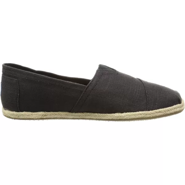 imageTOMS Womens Alpargata  BlackBlack Linen