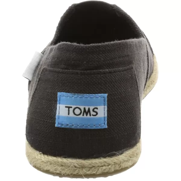 imageTOMS Womens Alpargata  BlackBlack Linen