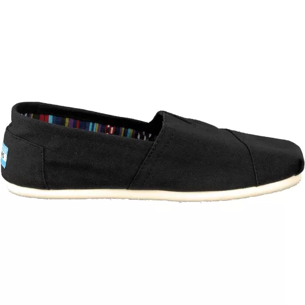 imageTOMS Womens Alpargata  BlackBlack White