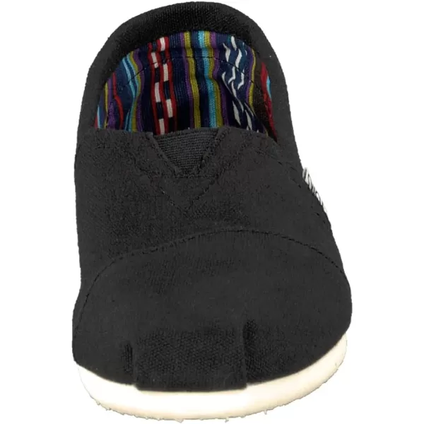 imageTOMS Womens Alpargata  BlackBlack White