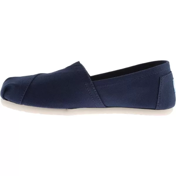 imageTOMS Womens Alpargata  BlackNavy Canvas