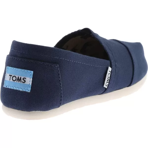 imageTOMS Womens Alpargata  BlackNavy Canvas