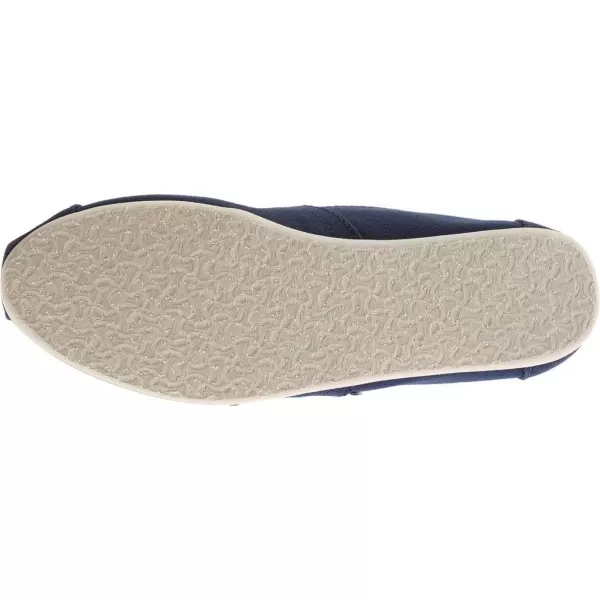 imageTOMS Womens Alpargata  BlackNavy Canvas