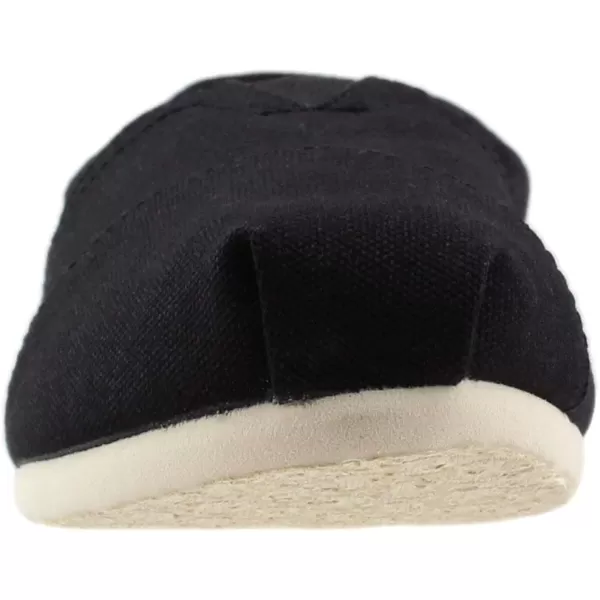 imageTOMS Womens Alpargata  BlueBlack Canvas