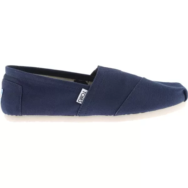 imageTOMS Womens Alpargata  BlueNavy Canvas