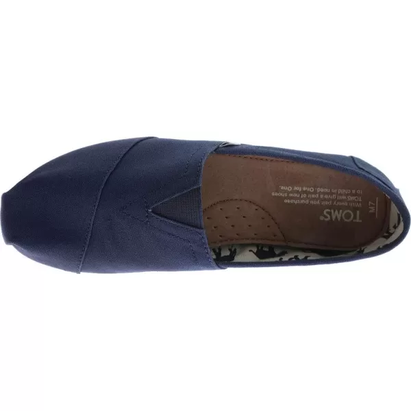 imageTOMS Womens Alpargata  BlueNavy Canvas