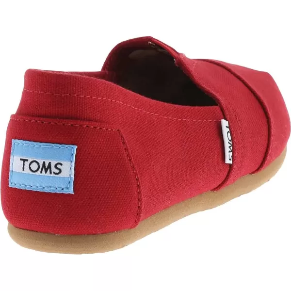 imageTOMS Womens Alpargata  BlueRed Canvas