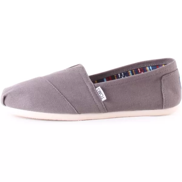 imageTOMS Womens Alpargata  GreyAsh
