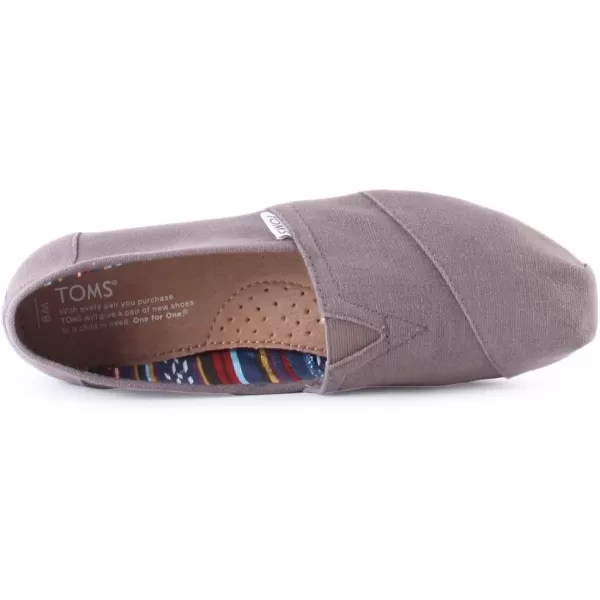 imageTOMS Womens Alpargata  GreyAsh