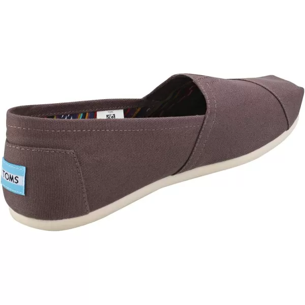 imageTOMS Womens Alpargata  GreyAsh Canvas