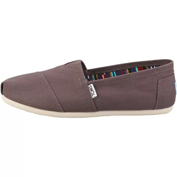 imageTOMS Womens Alpargata  GreyAsh Canvas