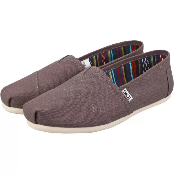 imageTOMS Womens Alpargata  GreyAsh Canvas