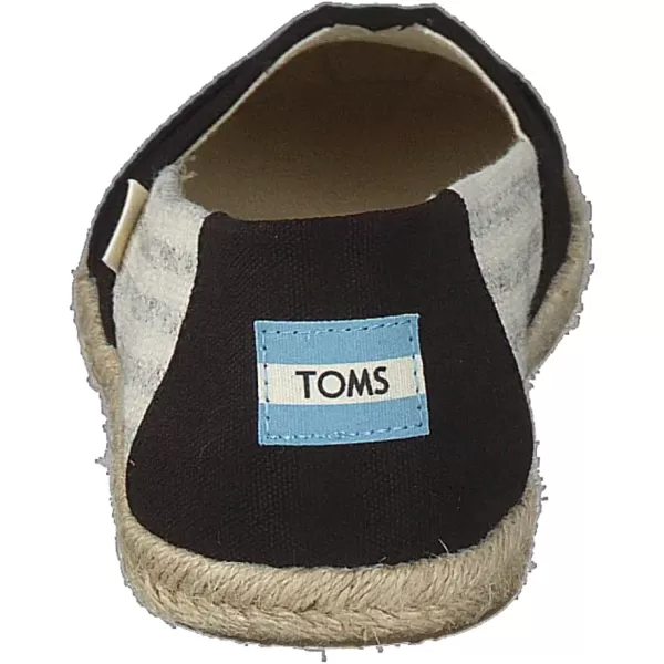 imageTOMS Womens Alpargata  GreyBlack Ivy